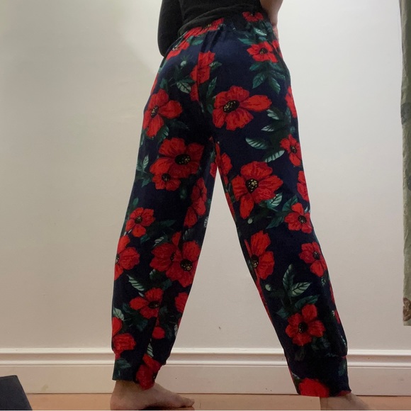 FLORAL STRETCHY PANTS - Picture 3 of 6